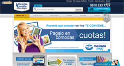 Desktop Screenshot of libreriaslevalle.com